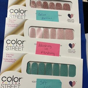 Colorstreet glitter sets
